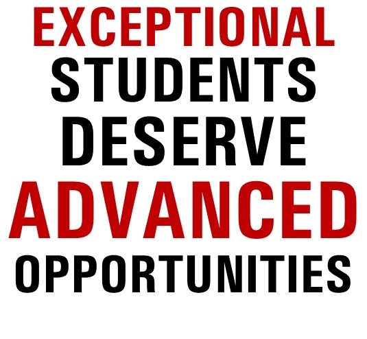 Exceptional Students Deserve Advanced Opportunities 